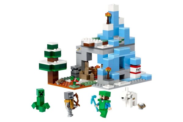 Конструктор LEGO Minecraft 21243 The frozen Peaks