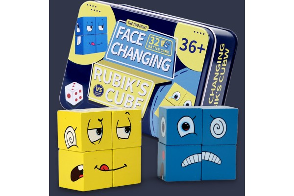 Игра-головоломка для детей Face Changing Rubick's Cube