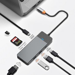 Адаптер-переходник Wiwu Linker 7 in 1 USB-C HUB A721HD