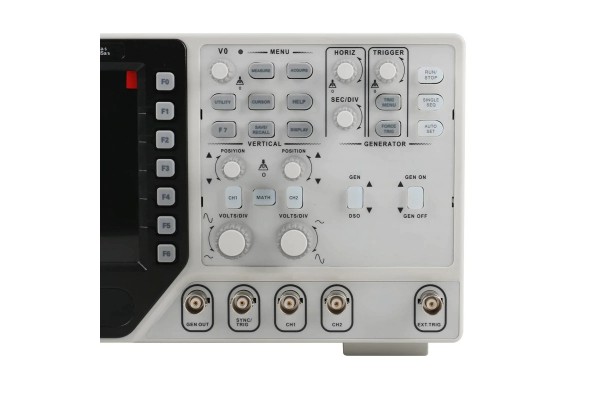 Двухканальный осциллограф Hantek DSO4102S 100 м + генератор сигналов DSO4072S 70 м двухпроходный