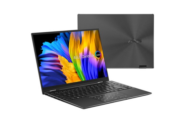 Ультрабук ASUS Zenbook 14 Flip OLED Ultra-Slim Laptop 14" Touch Display AMD Ryzen 7-5800H/AMD Radeon Graphics (16+512GB SSD)