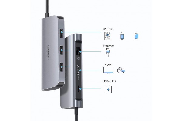 Универсальный адаптер UGreen Dock Adapter (CM212/50771)