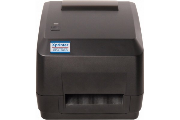 Термотрансферный принтер Xprinter XP-H500BC (принтер штрих кодов) 203DPI с обрезчиком
