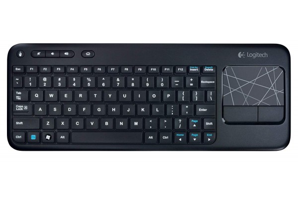 Беспроводная сенсорная клавиатура Logitech K400 со встроенной сенсорной панелью Multi-Touch