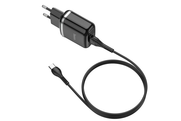 Набор зарядного устройства с кабелем Cutting-edge” EU QC3.0 с одним USB портом N3