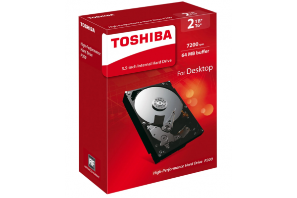 Жесткий диск Toshiba 2ТБ SATAIII 3.5" 64МБ cache