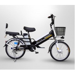 Электровелосипед с корзиной Yanlin 12000 mAh  48V  350W