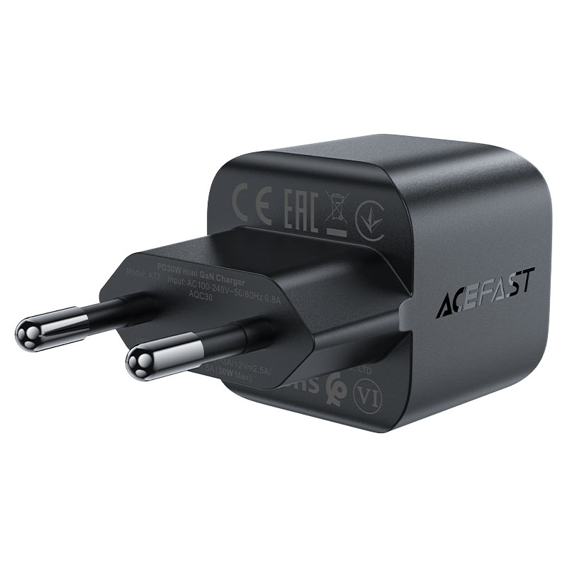 Зарядное устройство Acefast A77 mini PD30W GaN USB-C