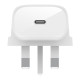 Зарядное устройство Belkin Boost Charge 30W Wall Charger with PPS+USB-C  to Lightning Connector