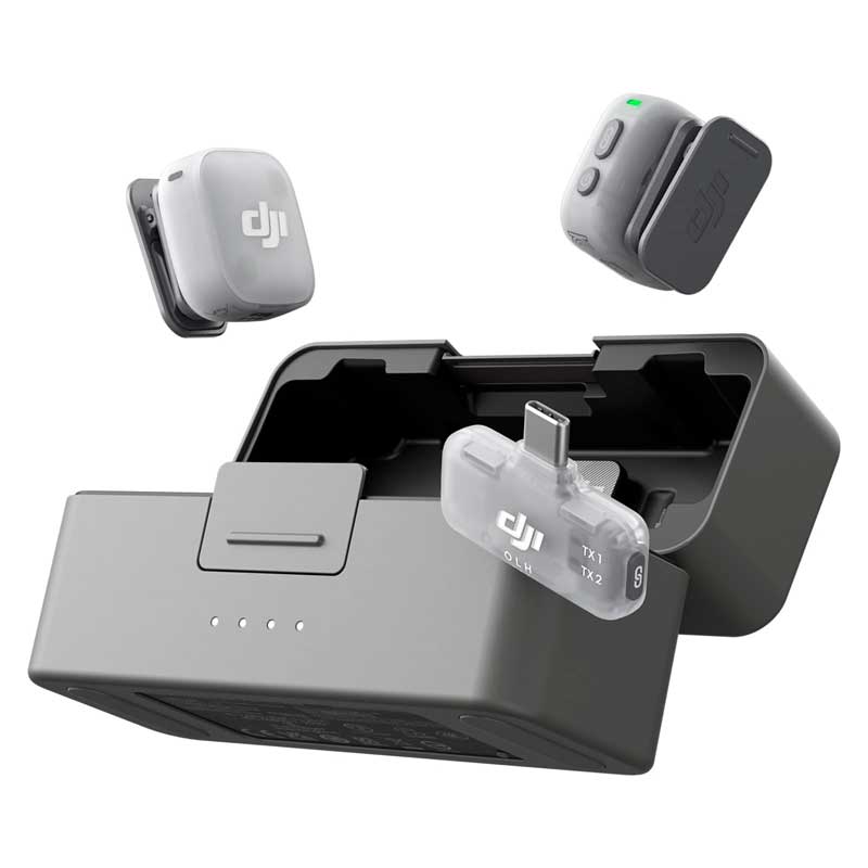 Беспроводной микрофон DJI Mic Mini 2 gen DMMR01 - 2 person For Mobile