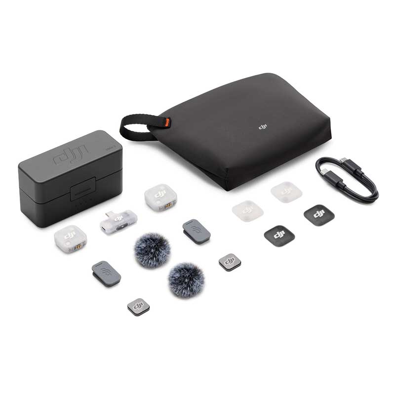 Беспроводной микрофон DJI Mic Mini 2 gen DMMR01 - 2 person For Mobile