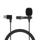 Петличный микрофон M1-B Type-C