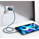 Зарядное устройство Baseus Super Si Quick Charger 1C 20W EU Set + Type-C to iP