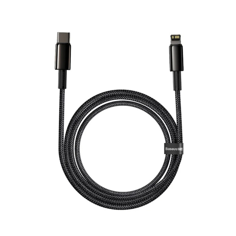 Кабель Baseus Tungsten Gold Fast Charging Data Cable Type-C to iP PD 20W