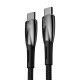 Кабель Baseus 100W Glimmer Series Fast Charging Data Cable Type-C to Type-C