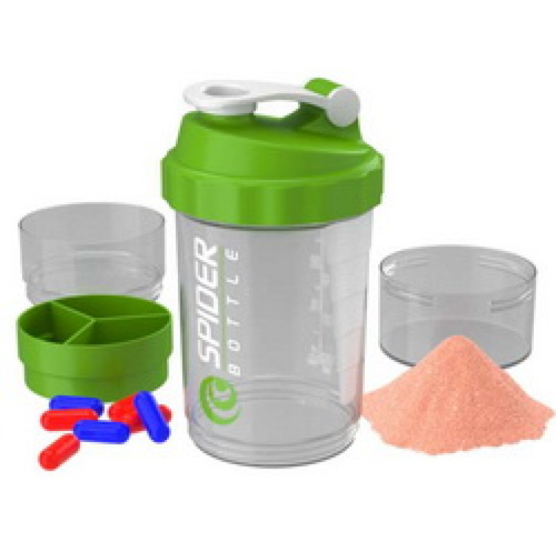 Шейкер трехкамерный Spider Sport Bottle 500ml
