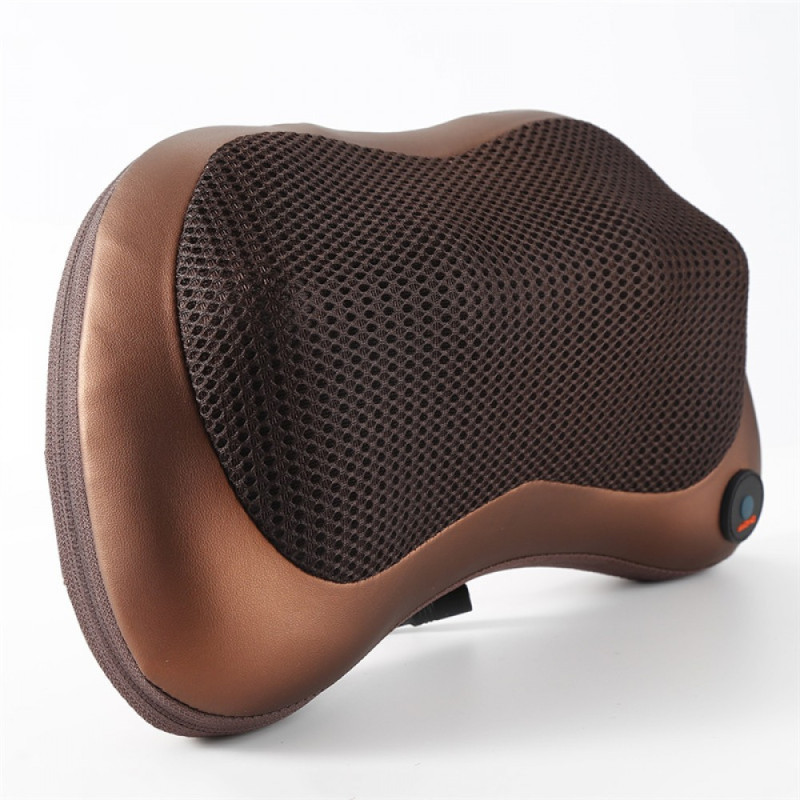 Массажная подушка с термороликами Car and Home (8028)