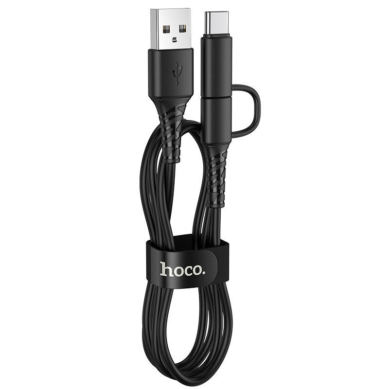 Кабель HOCO Micro USB/Type-C X54