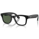 Солнцезащитные очки Ray-Ban Meta Wayfarer RW4006, Matte Black / Clear-Graphite Green Transitions