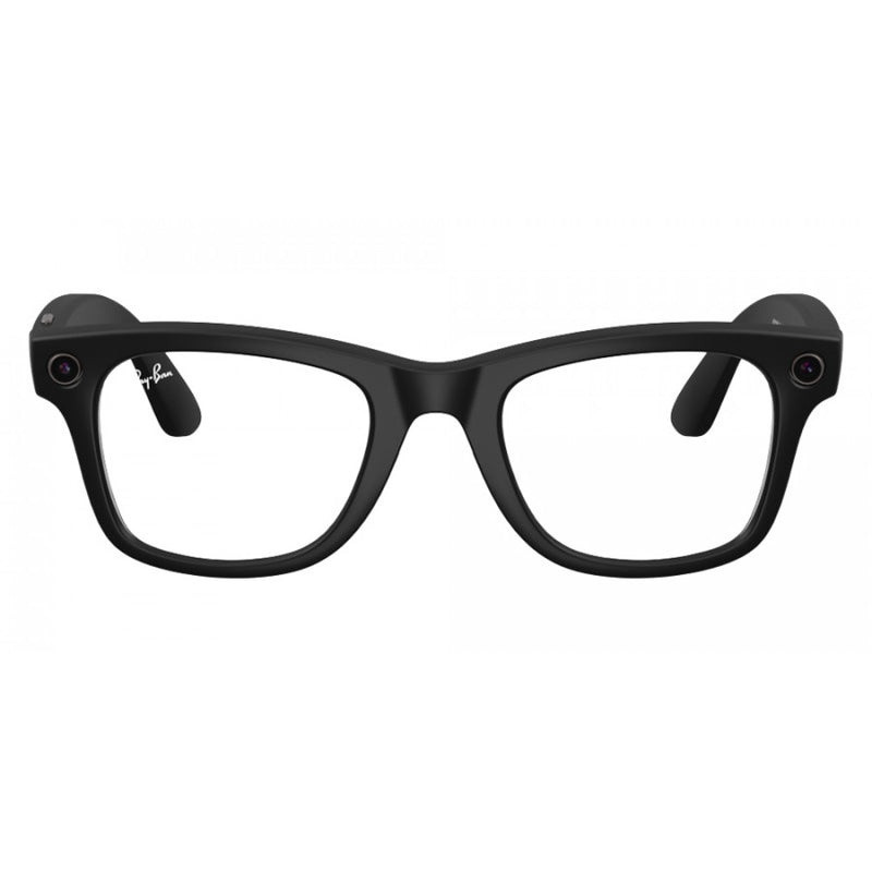 Солнцезащитные очки Ray-Ban Meta Wayfarer Gen 2 RW4012, Matte Black / Clear (Blue-Violet Light Filter)