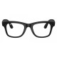 Солнцезащитные очки Ray-Ban Meta Wayfarer Gen 2 RW4012, Matte Black / Clear (Blue-Violet Light Filter)