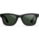Солнцезащитные очки Ray-Ban Meta Wayfarer Gen 2 RW4012, Shiny Black / Clear-Graphite Green Transitions