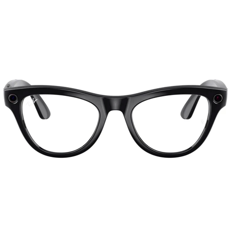 Солнцезащитные очки Ray-Ban Meta Headliner Gen 2 RW4013, Shiny Black / Clear-Sapphire Transitions