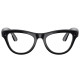 Солнцезащитные очки Ray-Ban Meta Headliner Gen 2 RW4013, Shiny Black / Clear-Sapphire Transitions