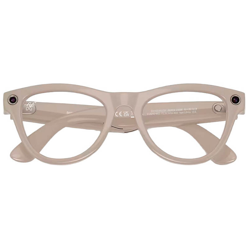Солнцезащитные очки Ray-Ban Meta Skyler Gen 2 RW4014, Shiny Chalky Grey / Clear-Sapphire Transitions