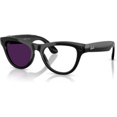 Солнцезащитные очки Ray-Ban Meta Skyler Gen 2 RW4014, Shiny Black / Clear-Amethyst Transitions