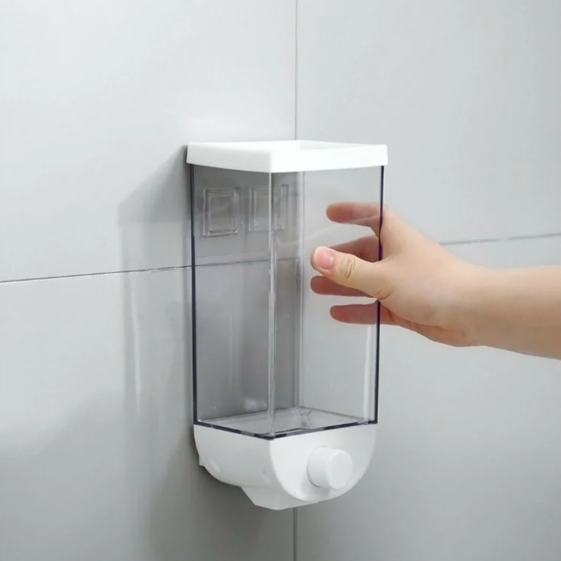 Настенный контейнер для хранения круп с дозатором