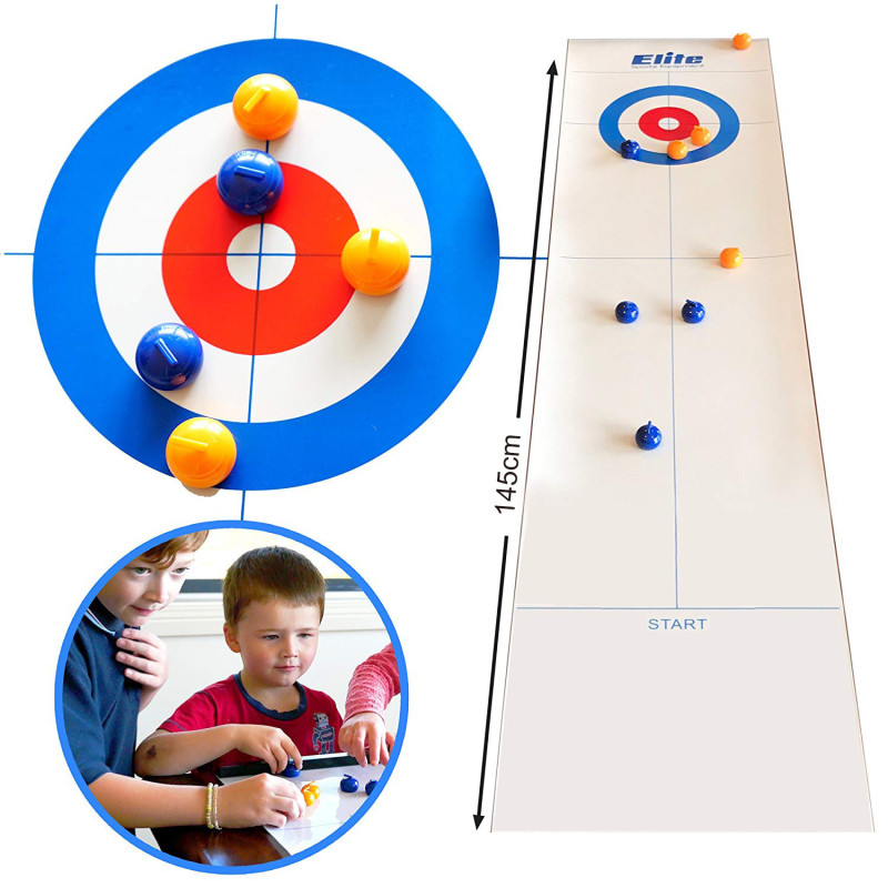Развивающая детская интеллектуальная игрушка Curling Game