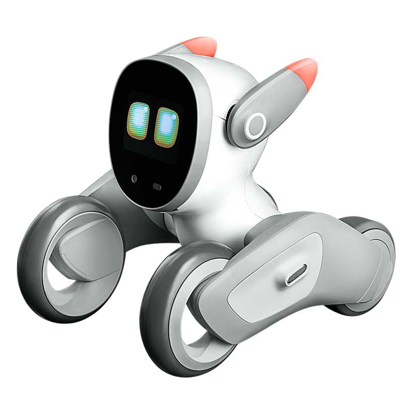 Робот собака Loona с зарядной станцией