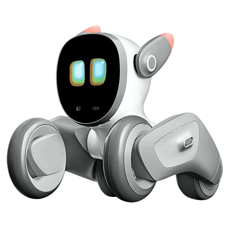 Робот собака Loona с зарядной станцией