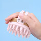 Силиконовая щетка для массажа и мытья головы Bamboo Hair Brush (B15T)