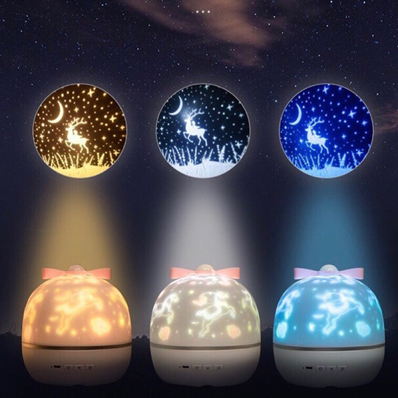 Музыкальный ночник проектор OneFire Dream Wish Box (Bluetooth)