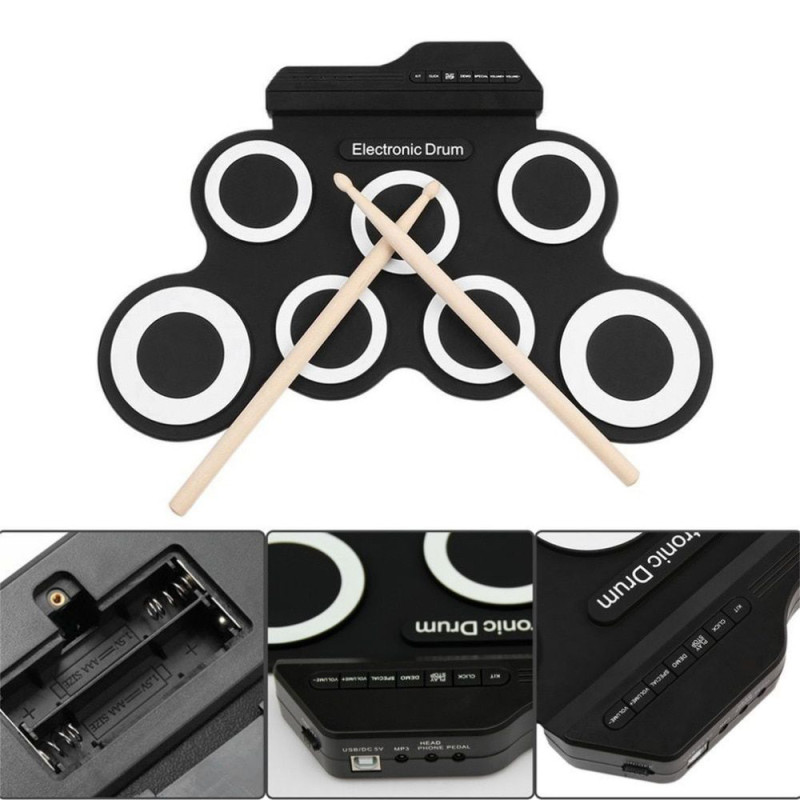 Портативные электронные барабаны