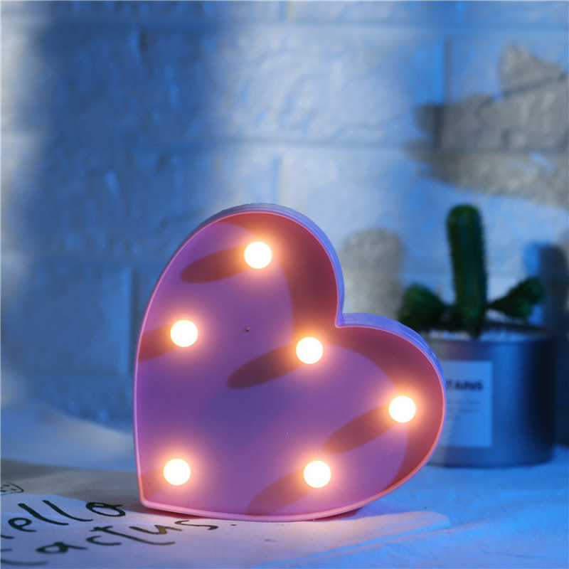 Креативный светильник сердце