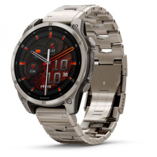 Часы Garmin Fenix 8 47mm AMOLED Sapphire Bare Titanium Graphite with Titanium Band