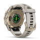 Часы Garmin Fenix 8 43mm AMOLED Sapphire Soft Gold with Fog Gray/Dark Sandstone Silicone Band