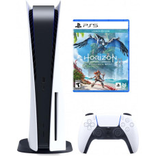 Игровая приставка Sony PlayStation 5 с дисководом 825Gb + HORIZON ЗАПРЕТНЫЙ ЗАПАД