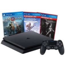 Игровая приставка Sony PlayStation 4 Slim 1TB + игра (The Last of US Remastered)