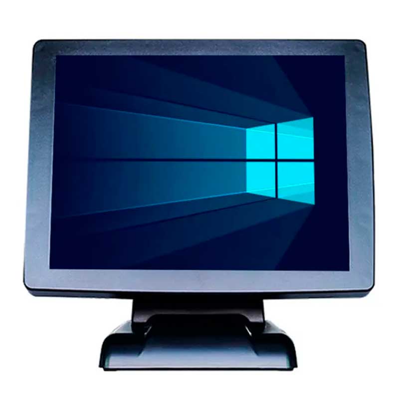 Моноблок сенсорный 15' /CPU J4125/DDR4 8GB/128 GB SSD/USB 6 2.0/LAN/WIFI/COM/VGA (квадратный)