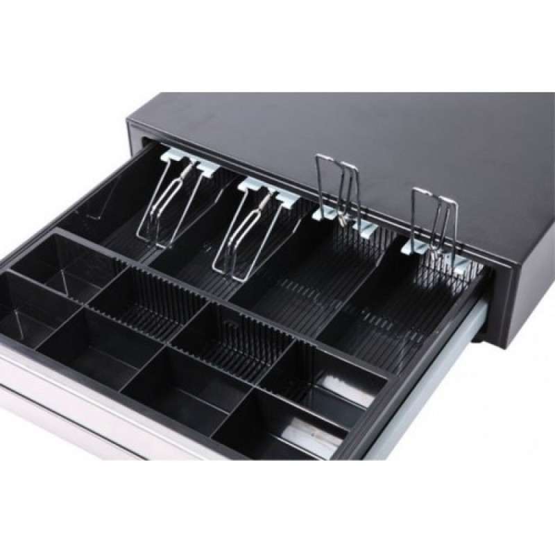 Денежный ящик AQ4142B 5/8 (металлическая окантовка)