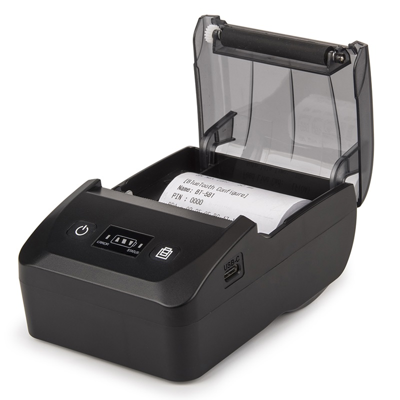Беспроводной мобильный принтер 58mm (BT-581)
