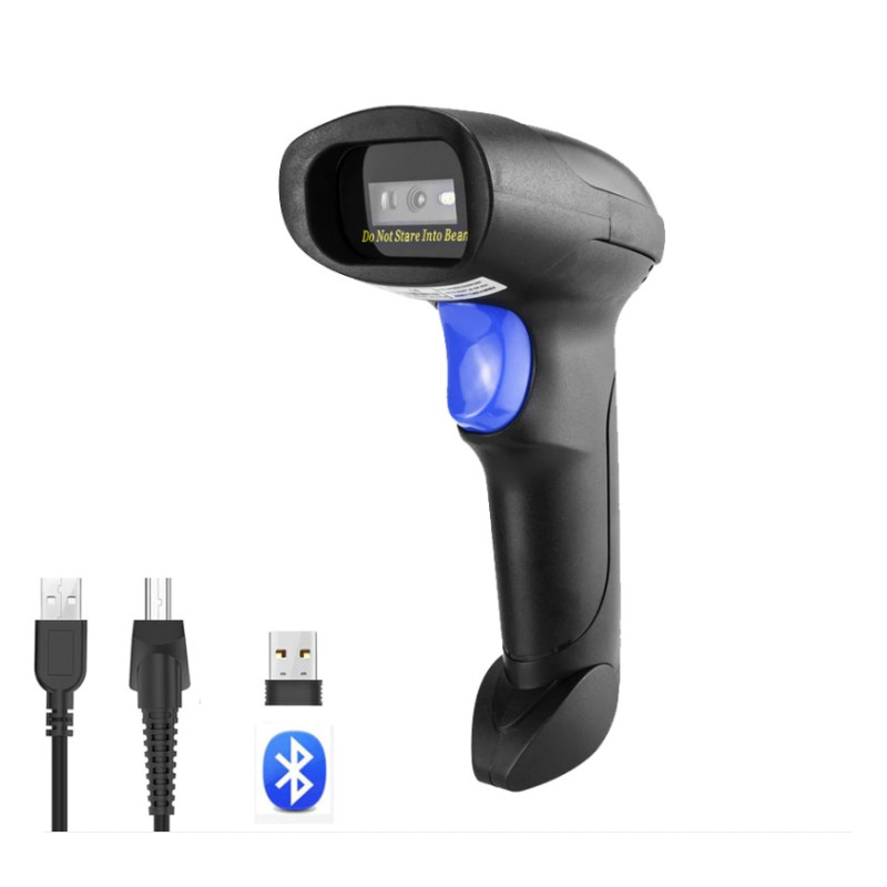 Беспроводной сканер для штрих кодов L8 2D+QR