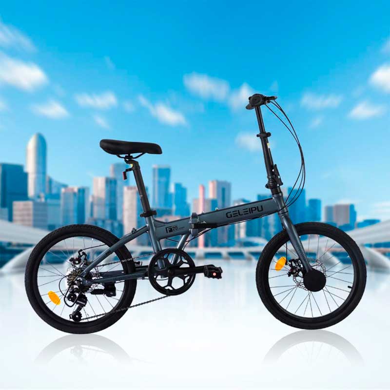 Складной портативный велосипед Grepow City Travel, 20 дюймов
