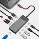Адаптер-переходник Wiwu Linker 9 in 1 USB-C HUB