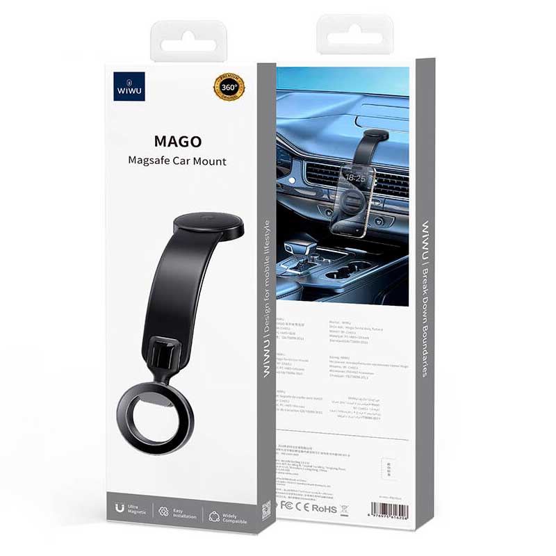 Автомобильный держатель Wiwu Mago Magsafe Car Mount (Wi-CH053)