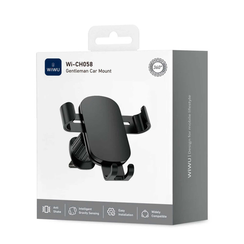 Автомобильный держатель Wiwu Gentleman Car Mount